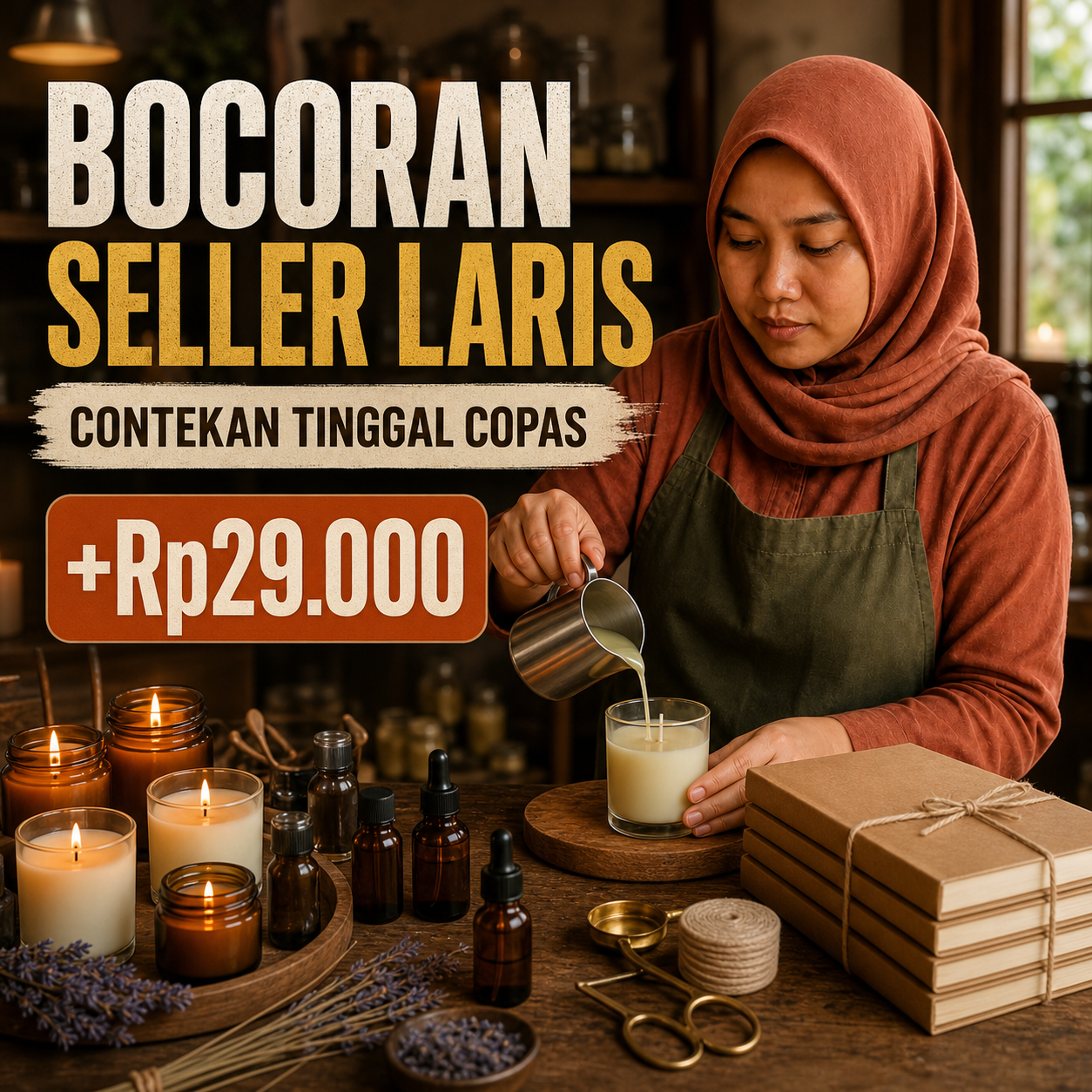 Bocoran Seller Laris - Paket Contekan Tinggal Copas